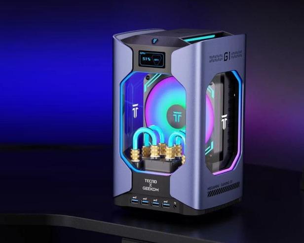 Представлен самый маленький ПК с водяным охлаждением и на базе RTX 4060: на Kickstarter собирают на новый MEGAMINI G1 от Geekom / Платформа ПК / iXBT Live