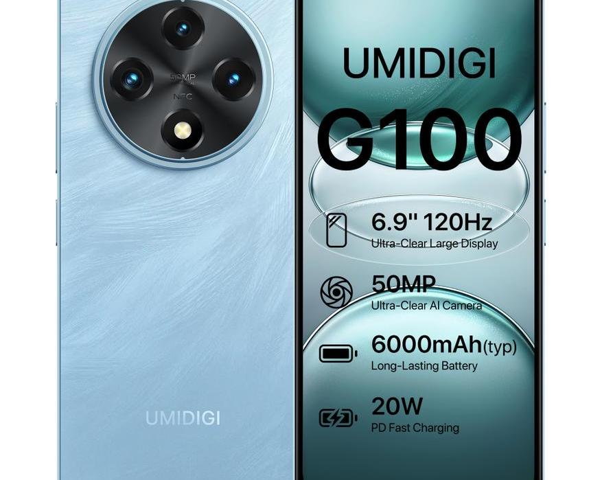Umi анонсировала новый смартфон UMIDIGI G100 с большим 120 Гц дисплеем и аккумулятором на 6000 мАч / Смартфоны и телефоны / iXBT Live