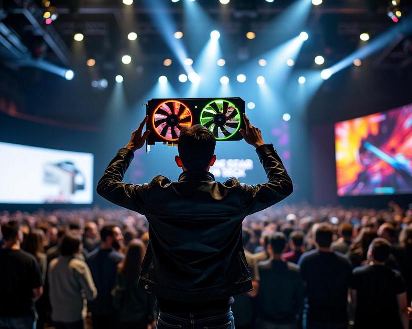 Глава Nvidia заявил о «невозможности современной графики без использования ИИ» / Мониторы и видеокарты / iXBT Live