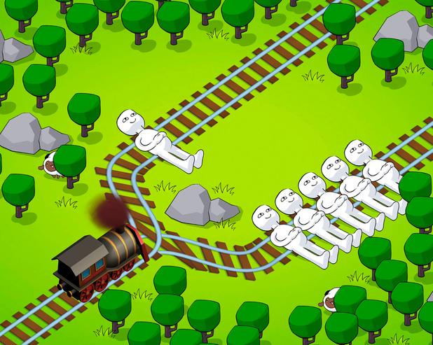 Игра Choo-Choose воплощающая мысленный эксперимент «Проблемы вагонетки» вышла в Steam / Игры / iXBT Live